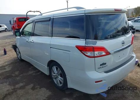 2012 Nissan Quest Le from USA, damaged, VIN JN8AE2KP4C9044714